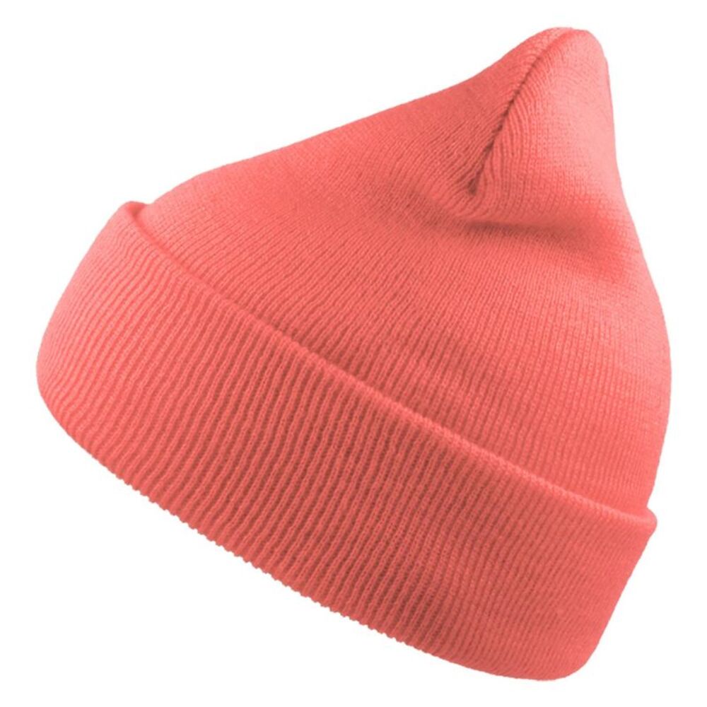 Atlantis Unisex Adult Wind Recycled Cuffed Beanie / Rose